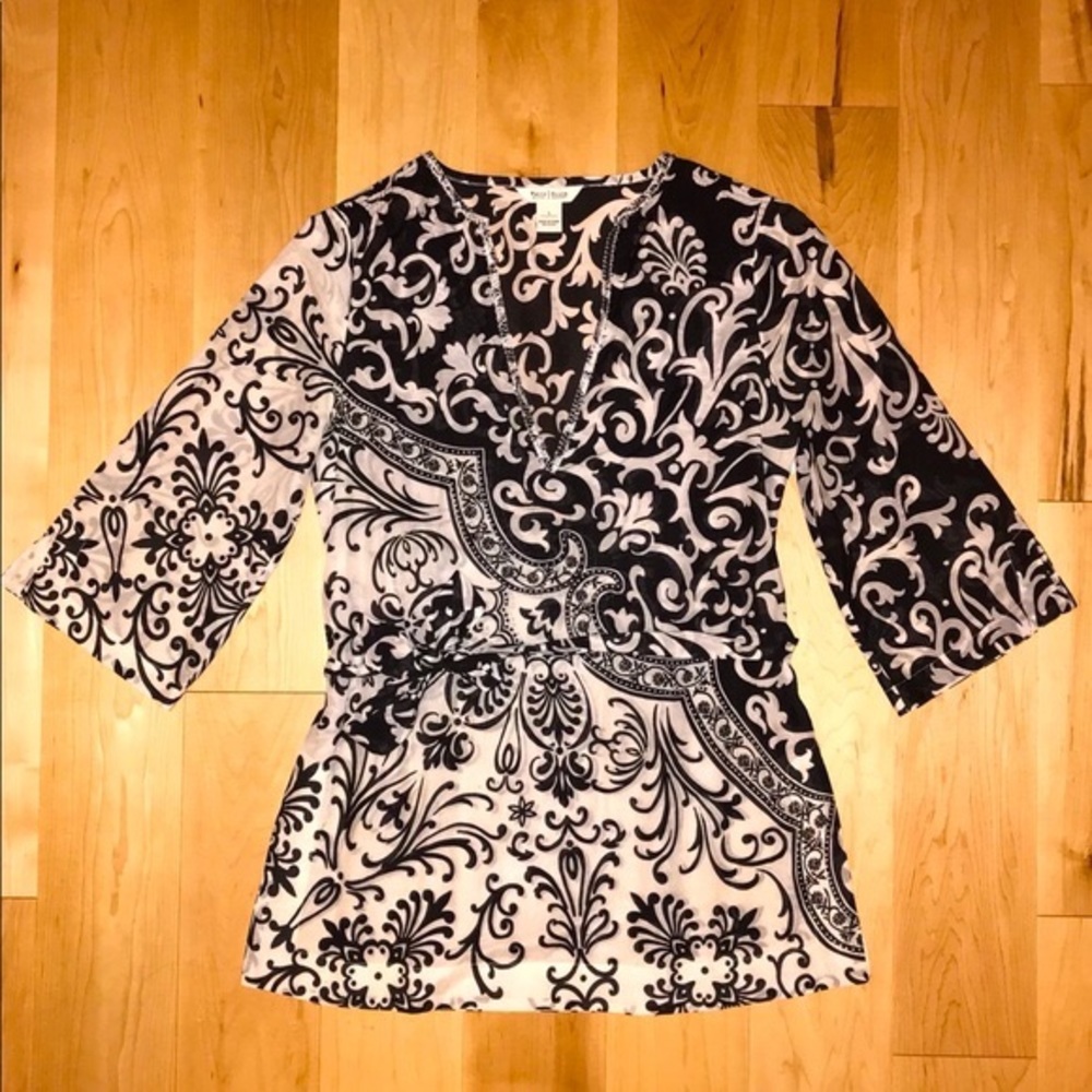 White House Black Market Tunic sz S